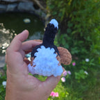 Custom Crochet Dog Plush, Pocket Pup Amigurumi Stuffed Animal, Breed Colors Handmade Toy