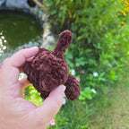 Custom Crochet Dog Plush, Pocket Pup Amigurumi Stuffed Animal, Breed Colors Handmade Toy