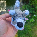 Custom Crochet Dog Plush, Pocket Pup Amigurumi Stuffed Animal, Breed Colors Handmade Toy