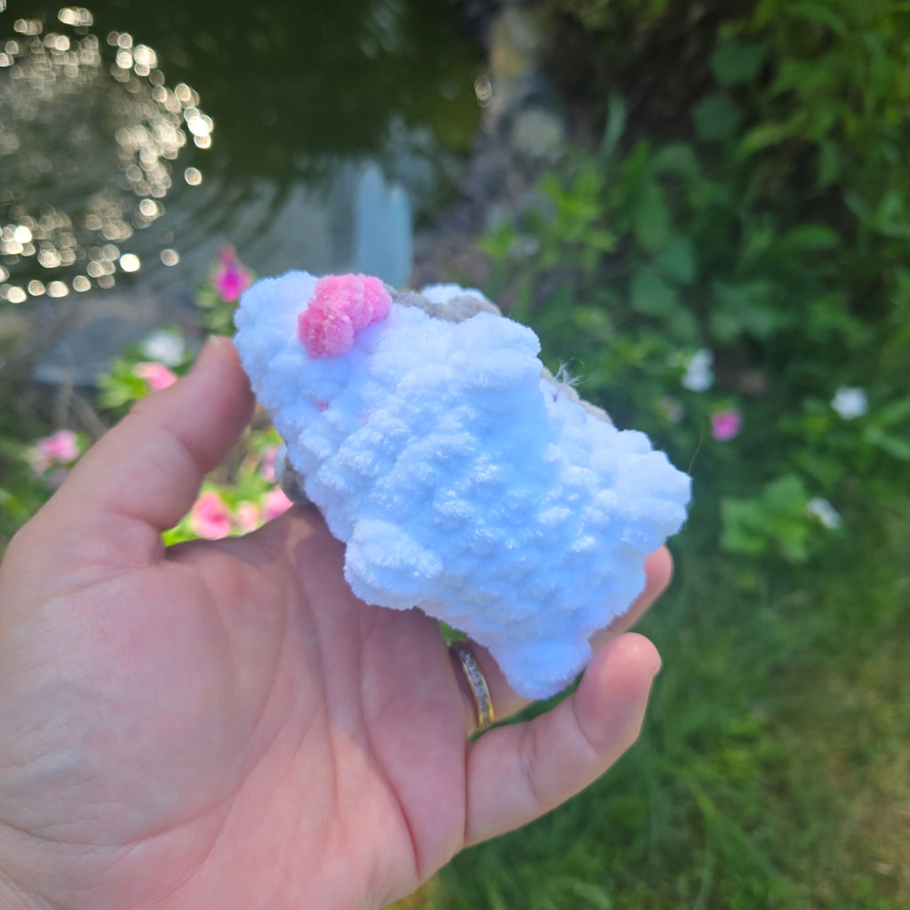Custom Crochet Dog Plush, Pocket Pup Amigurumi Stuffed Animal, Breed Colors Handmade Toy