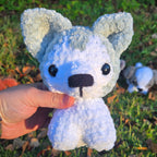 Crochet Dog Plush Toy: Customizable Amigurumi Puppy, Floppy or Pointed Ears