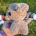 Crochet Dog Plush Toy: Customizable Amigurumi Puppy, Floppy or Pointed Ears
