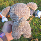 Crochet Dog Plush Toy: Customizable Amigurumi Puppy, Floppy or Pointed Ears