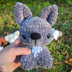 Crochet Dog Plush Toy: Customizable Amigurumi Puppy, Floppy or Pointed Ears