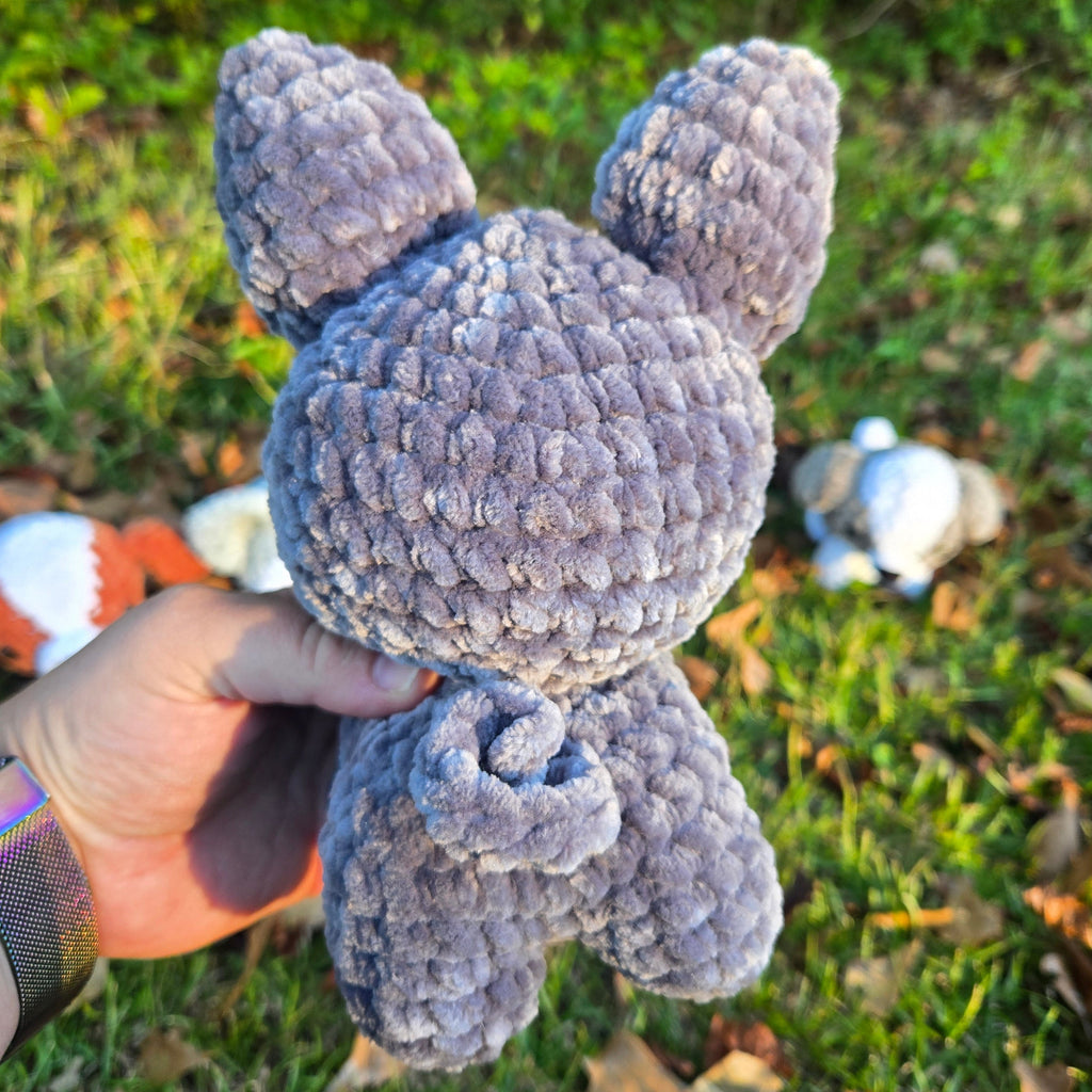 Crochet Dog Plush Toy: Customizable Amigurumi Puppy, Floppy or Pointed Ears