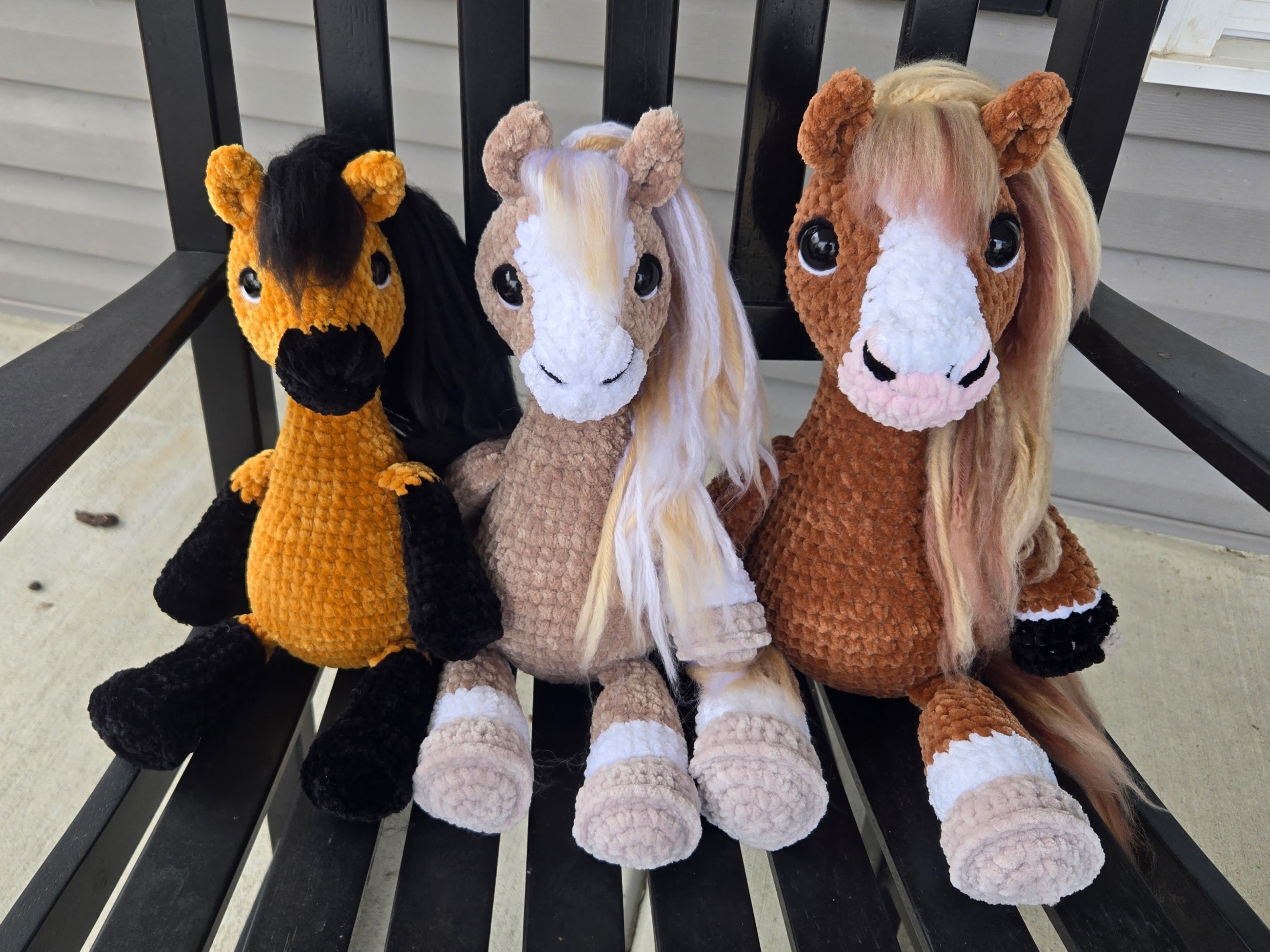 Custom Crochet Horse Plush From Your Photo | Handmade Equestrian Gift | Personalized Amigurumi Keepsake