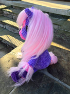 Custom Crochet Horse Plush Handmade Stuffed Animal Choose Colors Sizes Personalized Horse Toy Gift.