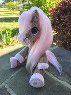 Custom Crochet Horse Plush Handmade Stuffed Animal Choose Colors Sizes Personalized Horse Toy Gift