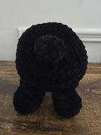Handmade Crochet Bear Plush Toy: Amigurumi Teddy, Woodland Decor.