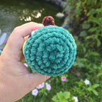 Crochet Mallard Duck Plush: Handmade Chenille Amigurumi Bird Toy (5-7 inches)