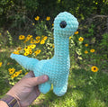 Crochet Long Neck Dinosaur Plush Toy – Amigurumi Brontosaurus Stuffed Animal