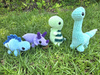 Crochet Long Neck Dinosaur Plush Toy – Amigurumi Brontosaurus Stuffed Animal