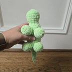 Crochet Stegosaurus Plush Toy: Handmade Amigurumi Dinosaur Stuffed Animal