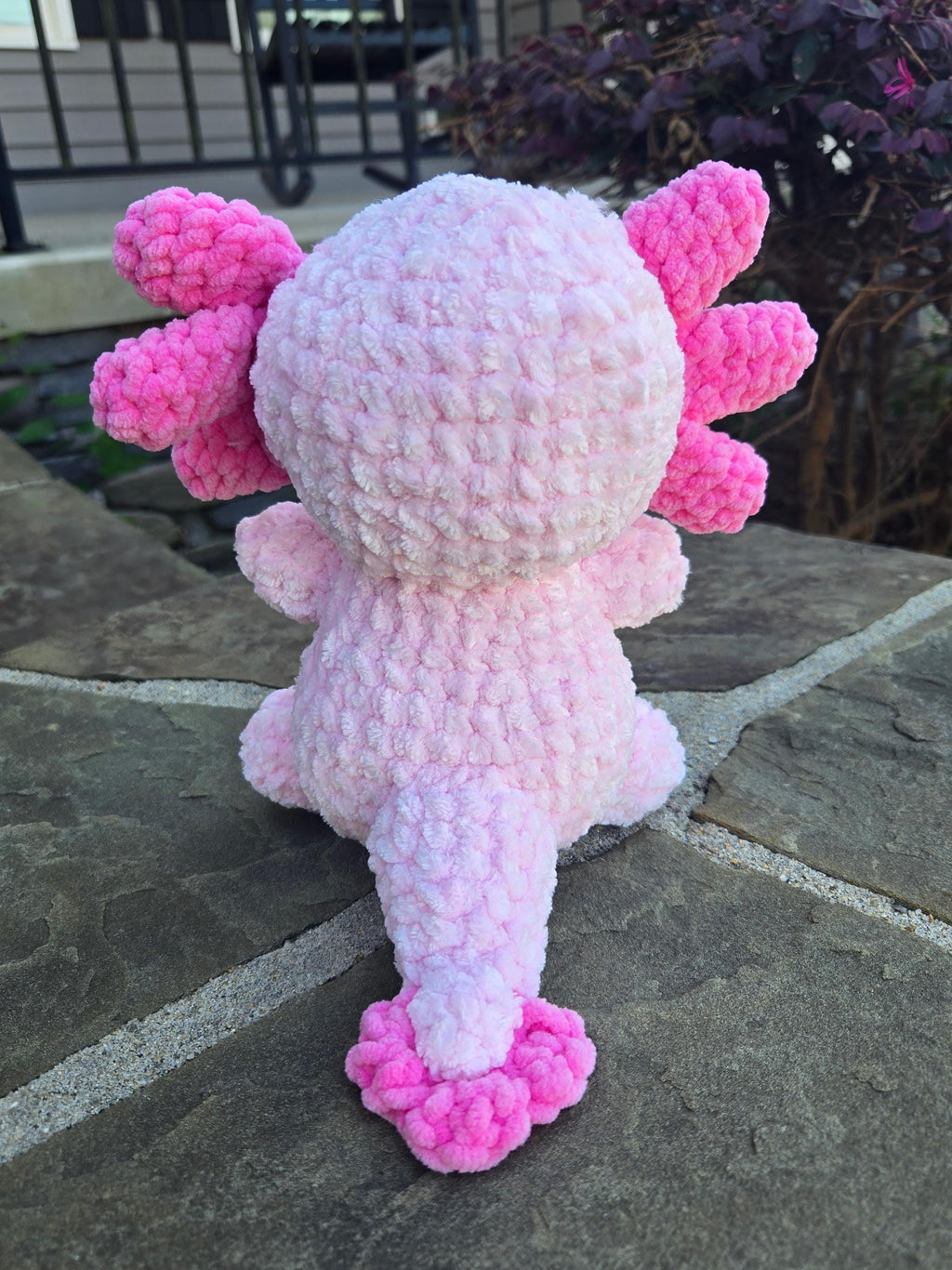 Large Custom Axolotl Plush - Soft Weighted Sensory Toy