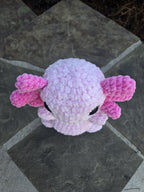 Large Custom Axolotl Plush - Soft Weighted Sensory Toy