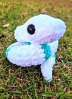 Crochet Curled Snake Plush Toy – Amigurumi Reptile Stuffed Animal, Custom Colors