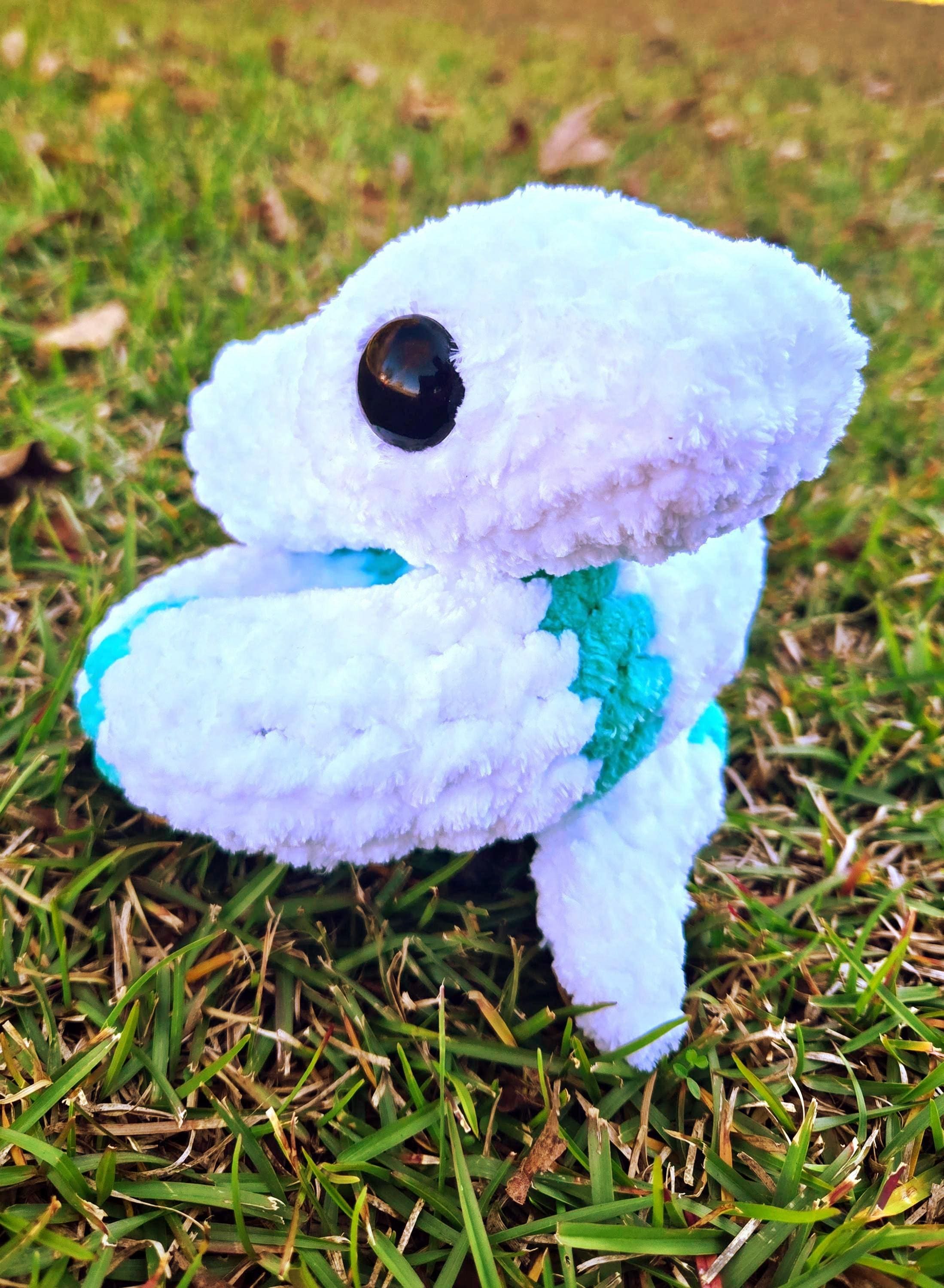 Crochet Curled Snake Plush Toy – Amigurumi Reptile Stuffed Animal, Custom Colors