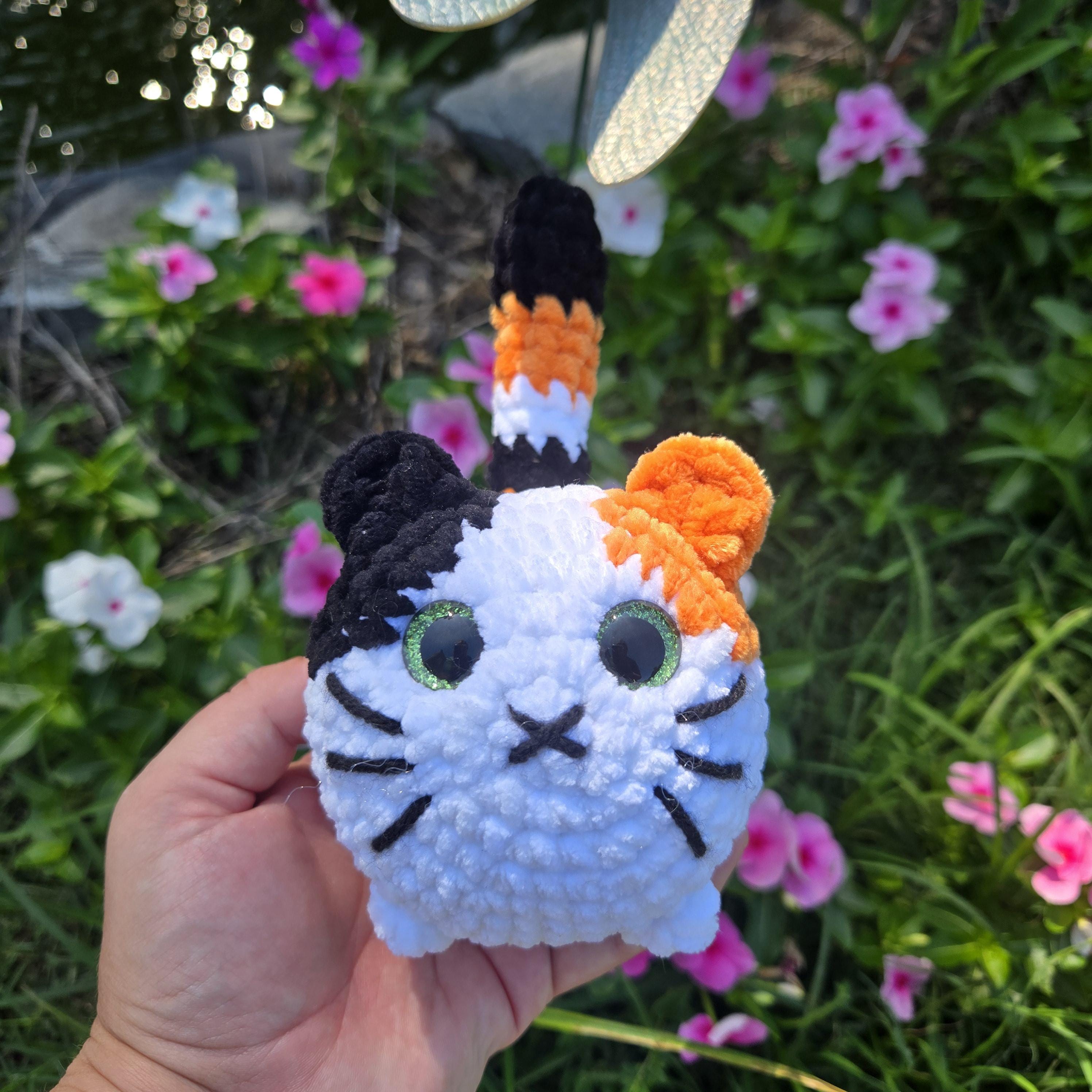 Handmade Cat Plushie • Personalized Kitty Gift • Cozy Collectible Companion
