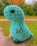 Weighted Mini T-Rex Plush - Custom Handmade Dinosaur