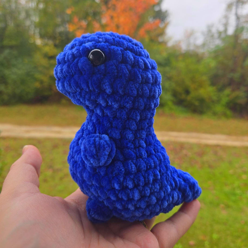 Weighted Mini T-Rex Plush - Custom Handmade Dinosaur