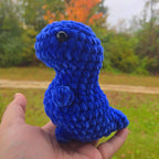 Weighted Mini T-Rex Plush - Custom Handmade Dinosaur
