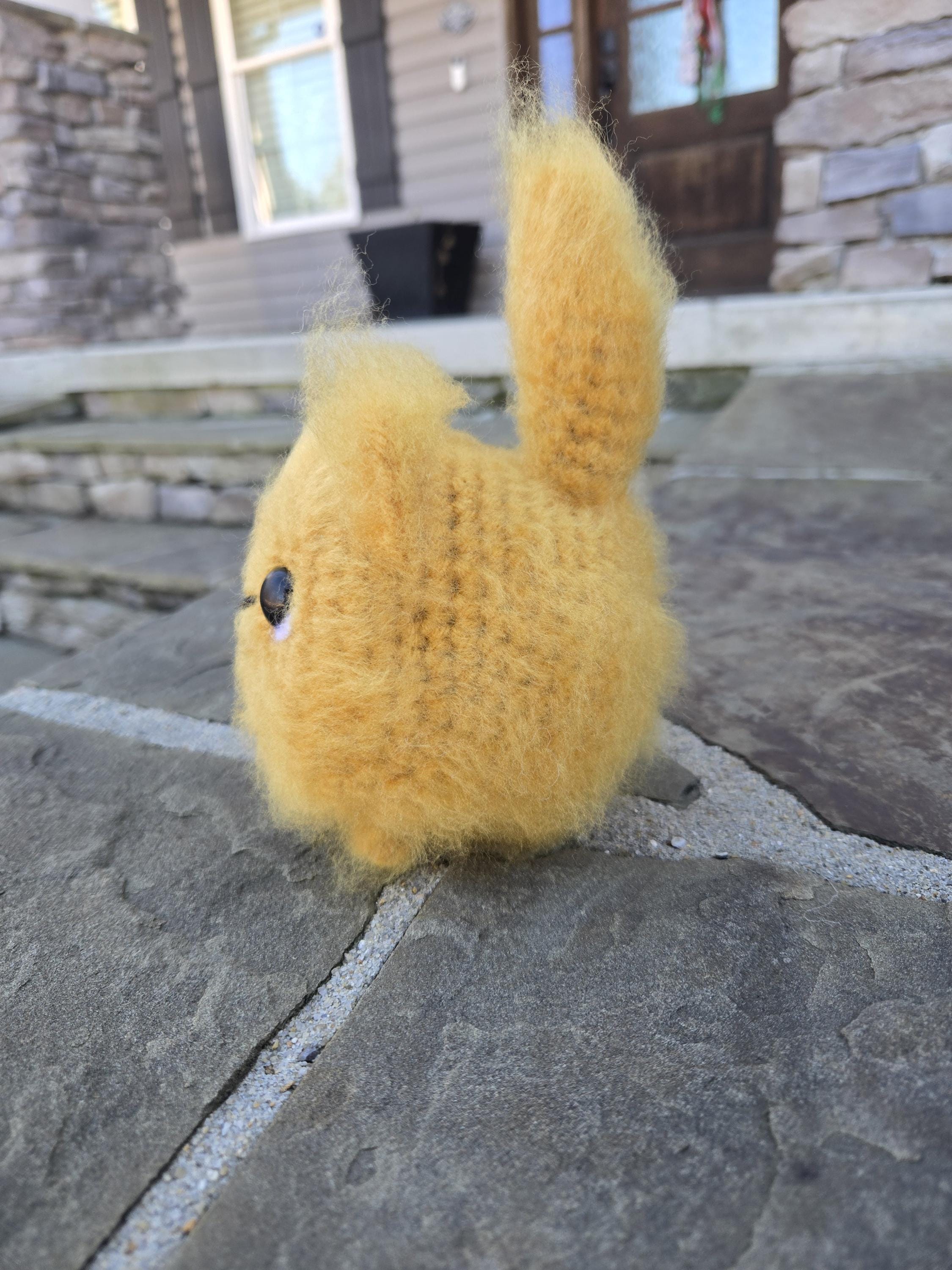 Fluffy Cat Loaf Amigurumi: Handmade Crochet Stuffed Animal Toy, Acrylic Yarn Cat Lover Gift.