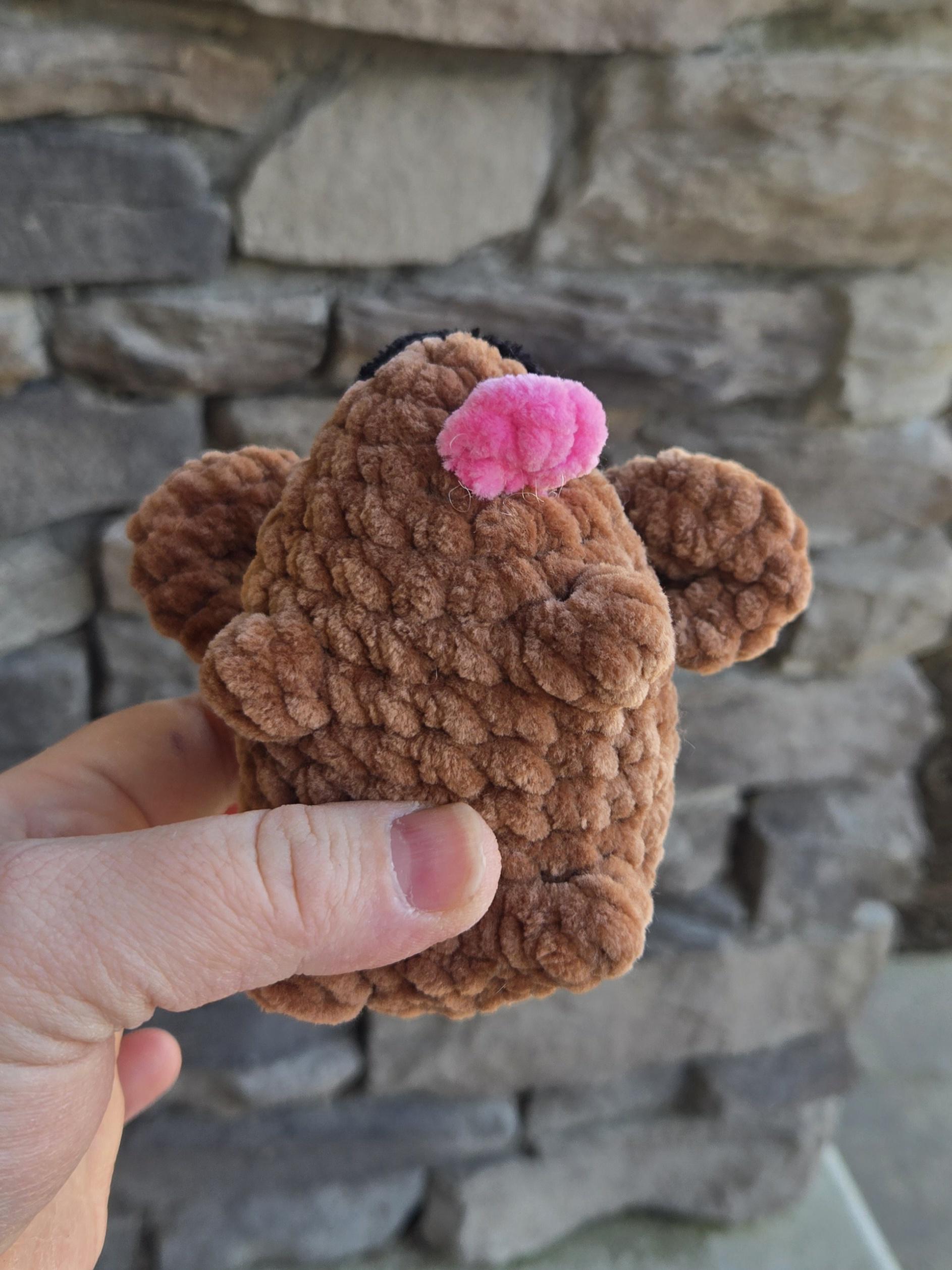 Custom Crochet Dog Plush, Pocket Pup Amigurumi Stuffed Animal, Breed Colors Handmade Toy