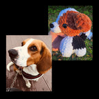 Crochet Dog Plush Toy: Customizable Amigurumi Puppy, Floppy or Pointed Ears