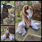 Custom Crochet Horse Plush From Your Photo | Handmade Equestrian Gift | Personalized Amigurumi Keepsake.