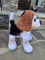 Custom Crochet Dog Plush - Personalized Pet Memorial, Handmade Puppy from Photo.