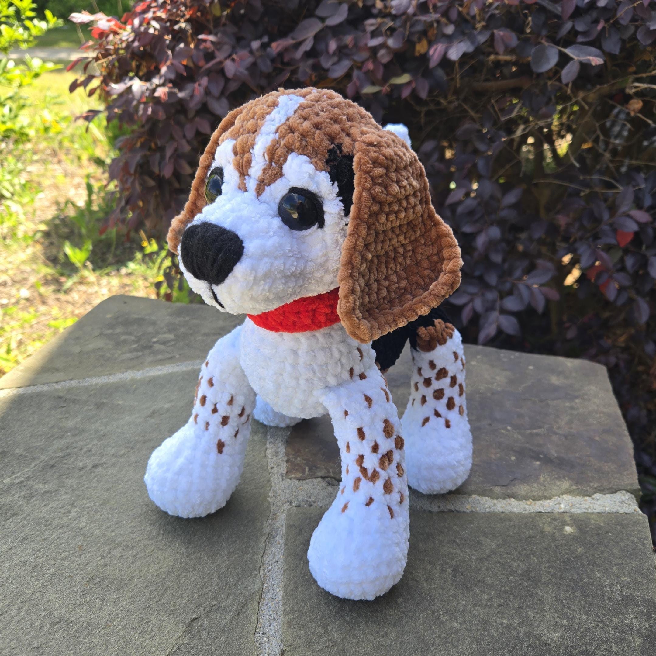 Custom Crochet Dog Plush - Personalized Pet Memorial, Handmade Puppy from Photo.