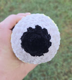 Large Crochet Pencil Plush - 12 Inch Handmade Teacher Gift, Novelty Desk Decor.