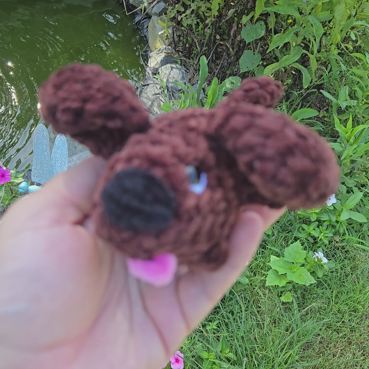Custom Crochet Dog Plush, Pocket Pup Amigurumi Stuffed Animal, Breed Colors Handmade Toy
